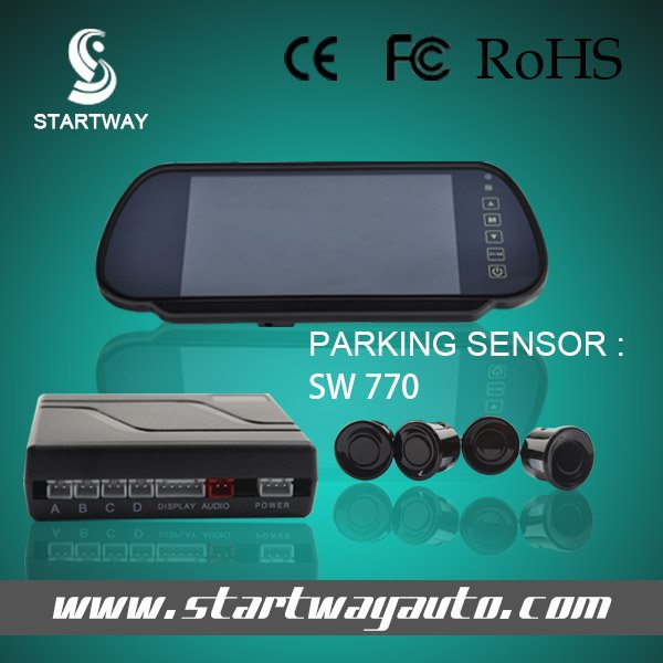 CAR PARKING SENSOR WITH 7 INCH MONITOR SW 770