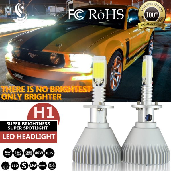 Car LED Headlight H1
