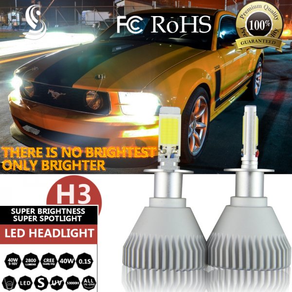 Car LED Headlight H3